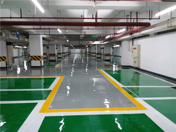 綿陽江東華庭地下停車場施工案例